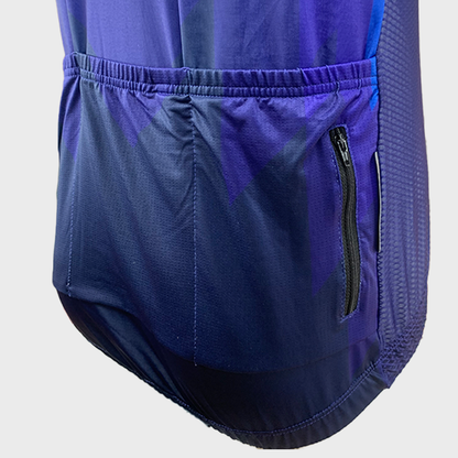 Maillot vélo route bleu - Prizma