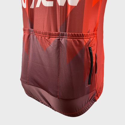 Maillot vélo route rouge - Prizma