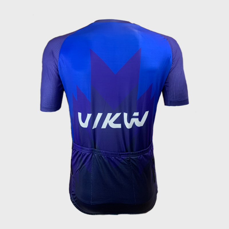 Maillot vélo route bleu - Prizma