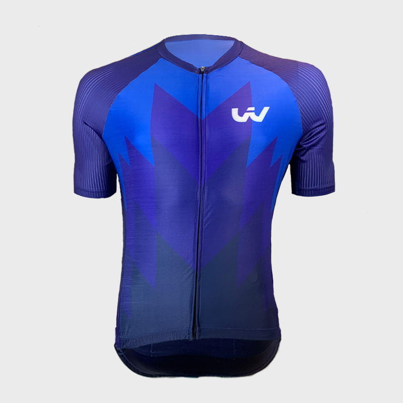 Maillot vélo route bleu - Prizma