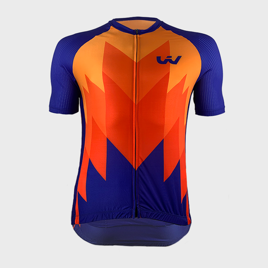 Maillot vélo route orange - Prizma