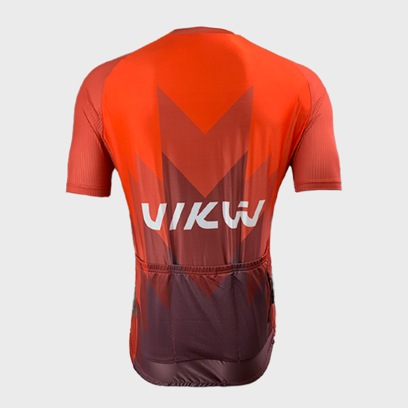 Maillot vélo route rouge - Prizma