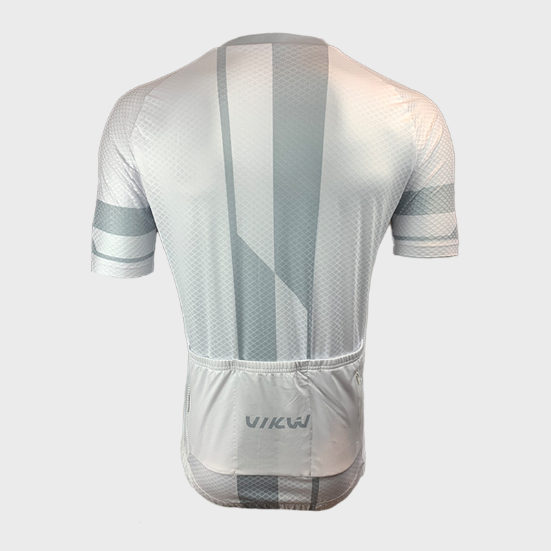 Maillot de cycliste blanc - Pure